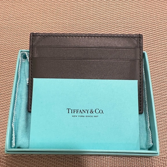 Tiffany & Co. Bags Tiffany Co Mens Card Holder Wallet Like New